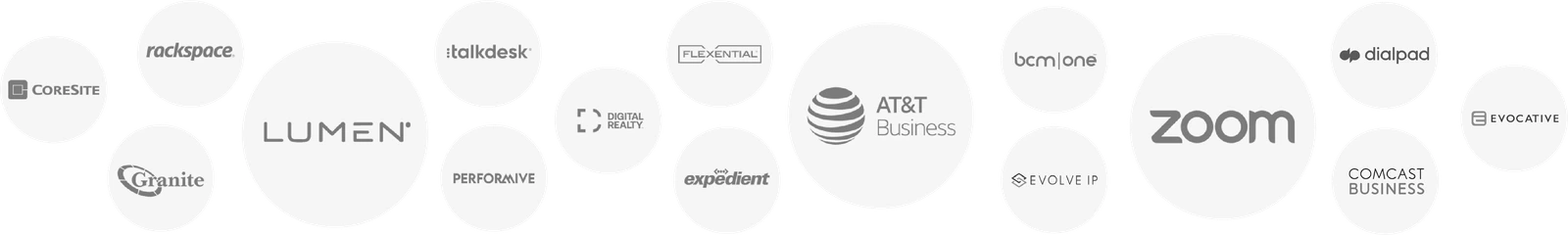 Logos of technology suppliers partnered with Adler Advisors